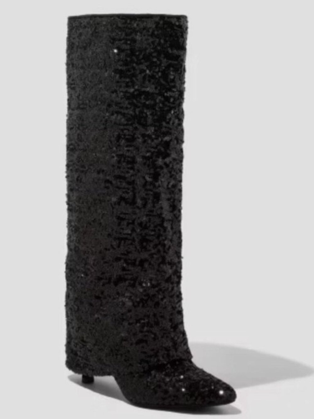 A New Day + Abba Tall Sequin Boots - NWOT - Size 8.5